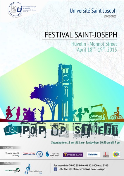 USJ Pop up Street - Festival Saint Joseph